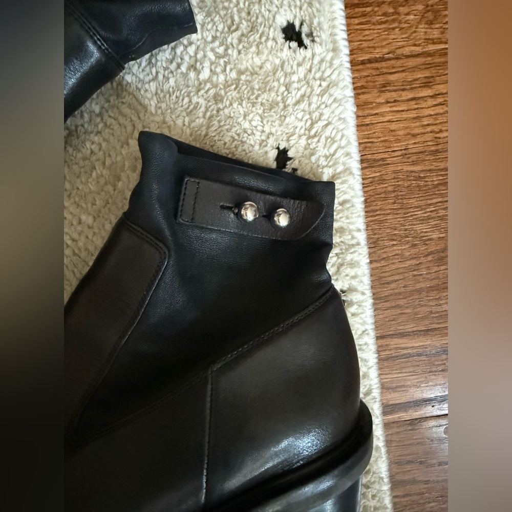 RAG & BONE Soren Leather Ankle Boots, Size 37.5 US 7.5 - Picture 8 of 16
